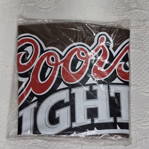 New In Bag Vintage Coors Light Beer Inflatable Floaty Advertisment NWT - Picture 1 of 2